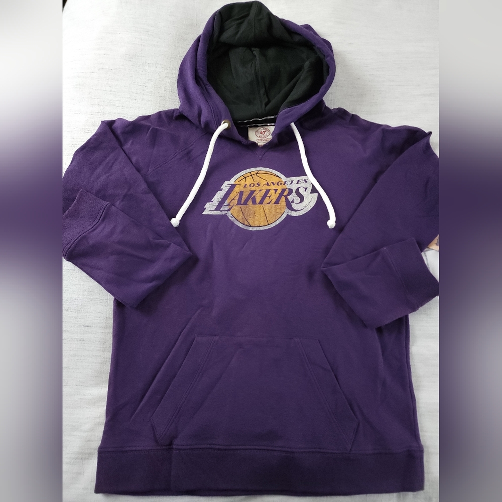 Forty Seven Brand Los Angeles Lakers Hoodie Women's Size:Medium